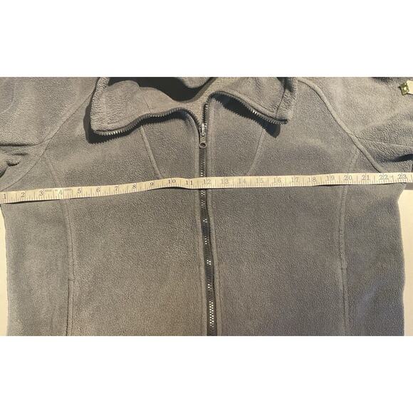 columbia fleece jacket Gray Full Zip Women’s Size Xl - Picture 6 of 6
